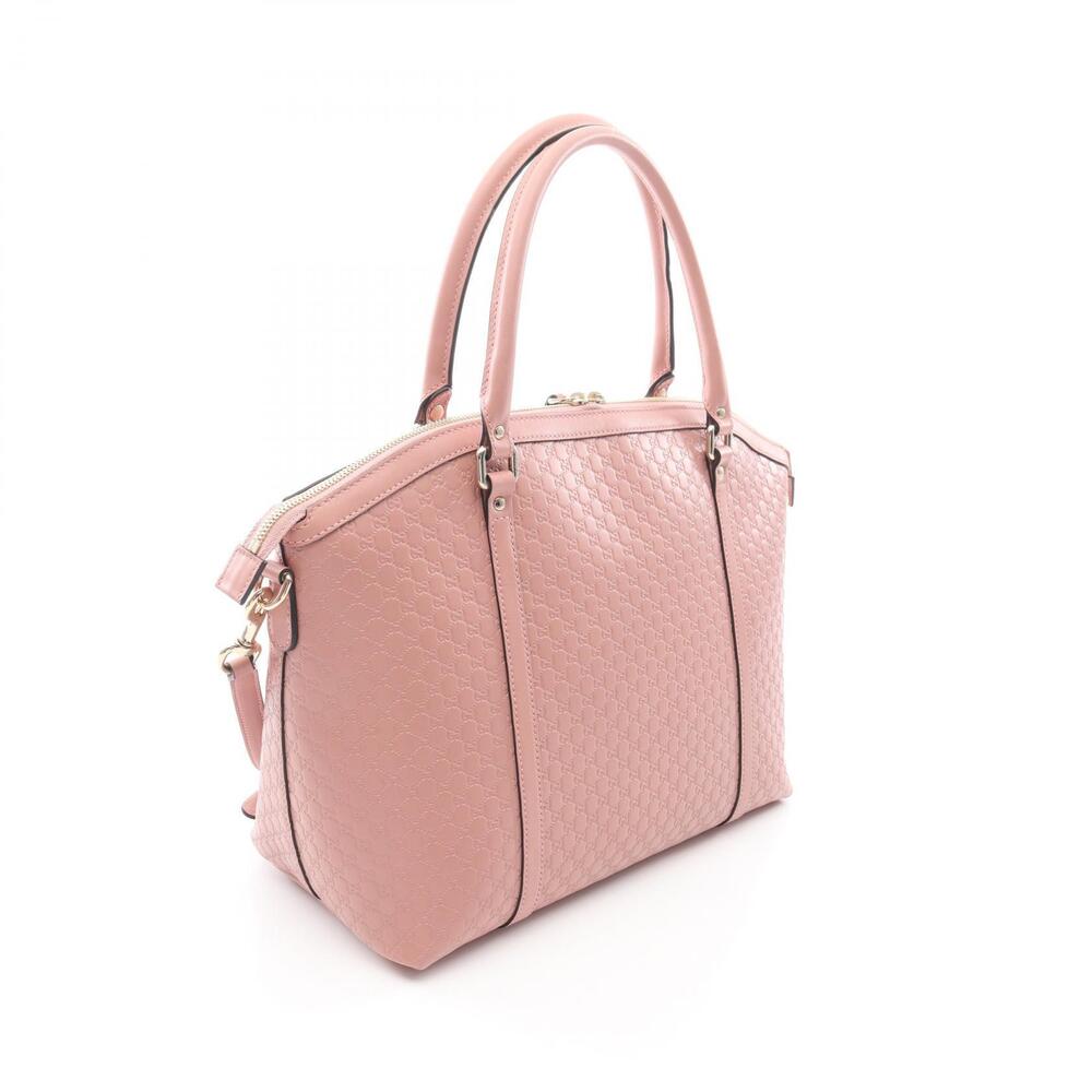 Gucci Tote Leather Pink ssima Bag Pink